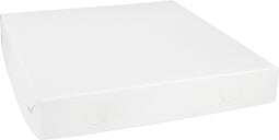 Zwanenhals/ verzenddoos | karton | 30x30x4.5cm | duplex | wit | 100 stuks