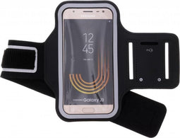 Zwart Sportarmband Samsung Galaxy J3 (2017) - Zwart / Black