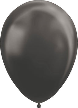 Zwarte ballonnen metallic | 10 stuks (multi)
