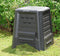 Zwarte bio composter 340L | Kompostvat | Compostbak | Compost ton voor de tuin