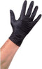Zwarte nitrile handschoenen maat XL, 100 stuks