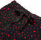 Zwarte pull-on broek van viscose.