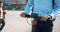 ZWARTE WISPEED SCOOTER