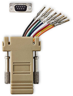 Nedis CCGB52820IV - D-sub naar RJ45 seriële adapter - 9-pins connector