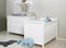 Bopita - Commode Met 3 Laden Corsica Wit