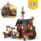 LEGO Creator 3in1 Piratenschip - 1264 onderdelen - 3 modellen in 1 - (4 minifiguren)