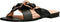 Guess Sameya Slippers - Dames - Gekruiste banden - Zwart (maat 40)