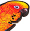 UNIDRAGON Houten Puzzel Voor Volwassenen Dier - Speelse Papegaaien - 104 stukjes - Small 33x19 cm