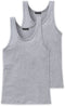 Schiesser Authentic - Onderhemd - 95% katoen - Wit