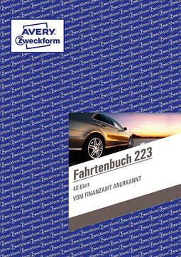Zweckform ritregistratie/223 DIN A5 staand wit 40 vel (Duitstalig)