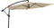 Zweefparasol Gemini - ecru doorsnee 3 mtr