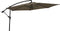 Zweefparasol Gemini Taupe 3 meter doorsnee 53014