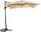 Zweefparasol Libra Ecru 250 x 250 cm