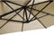 Zweefparasol Libra Ecru 250 x 250 cm