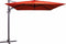 Zweefparasol monaco flex iii 3x3m polyester brick red grade 6 zonwe...
