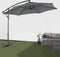 Zweefparasol Staal Donkergrijs Parasol Diameter 300 cm