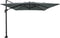 Zweefparasol Vierkant - Donkergrijs - 250x250cm - Colmar - Giga Living