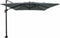 Zweefparasol Vierkant - Donkergrijs - 250x250cm - Colmar - Giga Living