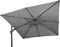 Zweefparasol VirgoFlex Grijs 3x3m 360° draaibaar