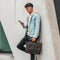 The Chesterfield Brand Leren Schoudertas Bruin Jules