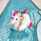 Zwemband / Luchtbed van 240cm XXL Opblaasbare Unicorn / Eenhoorn