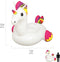 Zwemband / Luchtbed van 240cm XXL Opblaasbare Unicorn / Eenhoorn