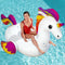 Zwemband / Luchtbed van 240cm XXL Opblaasbare Unicorn / Eenhoorn