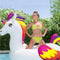 Zwemband / Luchtbed van 240cm XXL Opblaasbare Unicorn / Eenhoorn