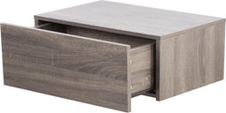 Zwevend nachtkasje - hangend halkastje - met lade - 50 cm breed