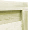vidaXL - Poort - 100x75 - cm - geïmpregneerd - grenenhout - groen