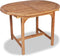 vidaXL - Tuintafel - verlengbaar - (110-160)x80x75 - cm - massief - teakhout