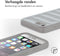 iMoshion Hoesje Geschikt voor iPhone 7 / 8 / SE (2020) / SE (2022) Hoesje Siliconen - iMoshion EasyGrip Backcover - Grijs