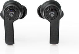 Nedis HPBT5053BK - Volledig Draadloze Oordopjes - Bluetooth 5.0 - 3.5 uur batterijduur - Zwart