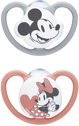 NUK Space Disney Baby fopspenen 2 st. 18+ m