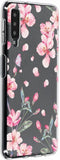 Hoesje Siliconen Geschikt voor Samsung Galaxy A7 (2018) - Design Backcover siliconen - Meerkleurig / Blossom Watercolor Pink