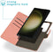 iMoshion Hoesje Geschikt voor Samsung Galaxy S24 Ultra Hoesje Met Pasjeshouder - iMoshion Uitneembare 2-in-1 Luxe Bookcase - Roze