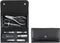 Zwilling® Classic Inox Manicure Etui Leer Zwart 5-delig