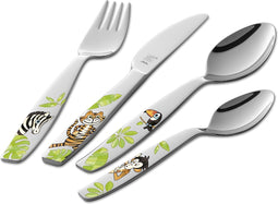 Zwilling Jungle Kinderbestek - 4-delig