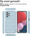 imoshion Hoesje - Geschikt voor Samsung Galaxy A13 (4G) - EasyGrip Backcover - Lichtblauw