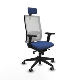Bureaustoel Piqueras y Crespo 2D066G2 Marineblauw