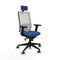 Bureaustoel Piqueras y Crespo 2D066G2 Marineblauw