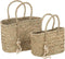 J-Line strandtas Schelpen - jute - naturel - large