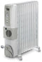 DeLonghi KH 771230V - Oliegevulde kachel - 3000W - Wit