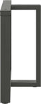 vidaXL - Eettafelpoten - 2 - st - T-vormig - 90x35x(72-73) - cm - staal - antraciet