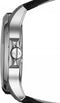 Armani Exchange AX2101 - Herenhorloge 46 mm - Zwart lederen band - Zilverkleurig
