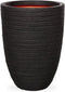 Capi Europe - Vaas elegant laag Row NL - 46x58 - Ivoor - Opening Ø38 - Bloempot voor binnen en buiten - Levenslang garantie - Breukbestendig - 100% Recyclebaar - CO2 Neutraal geproduceerd - KRWI783