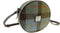 Schoudertas Bannock Tartan MacLeod - Rond - Ritssluiting - Harris Tweed - Glen Appin of Scotland