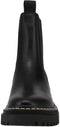 Tamaris - Chelsea boots - Hoogwaardig leer met blokhak - Zwart
