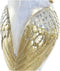 Decoratieve figuren DKD Home Decor Uil Gouden Wit Hars Traditioneel (6,5 x 7 x 13 cm)