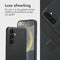 Accezz Samsung Galaxy S24 - Leather Bookcase 2-in-1 met Magnetische Ring - Zwart